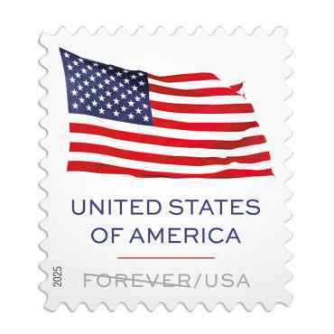 2025 Flag Forever Stamps Rolls - Forever