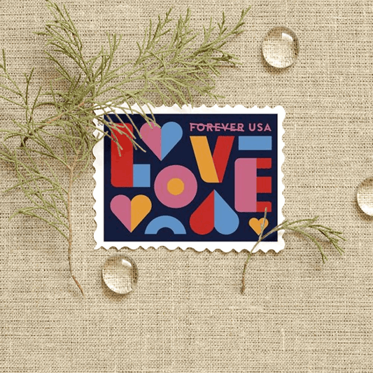 Love 2021 Postage Stamps(5 Sheet 100pcs) - Forever