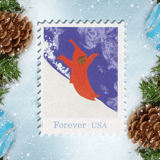 Snowy Day Forever Stamps 2017 -100Pcs - Forever