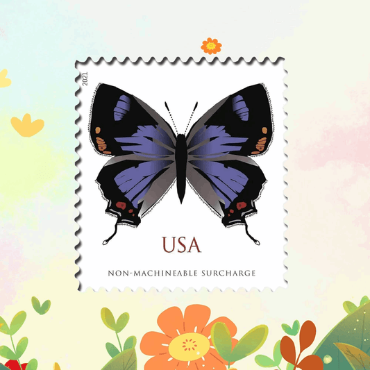 Colorado Hairstreak Stamps Butterfly Wedding Celebration Anniversary Flowers Party (100 Stamps) - Forever