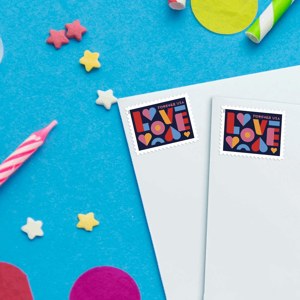 Love 2021 Postage Stamps(5 Sheet 100pcs) - Forever