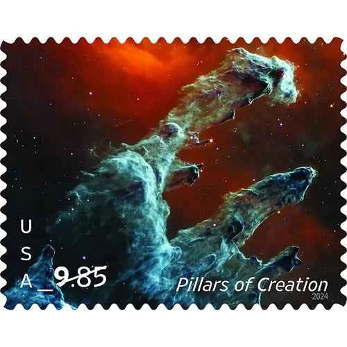 Pillars of Creation Stamps 2024 Priority Mail Stamps 4pcs - Forever