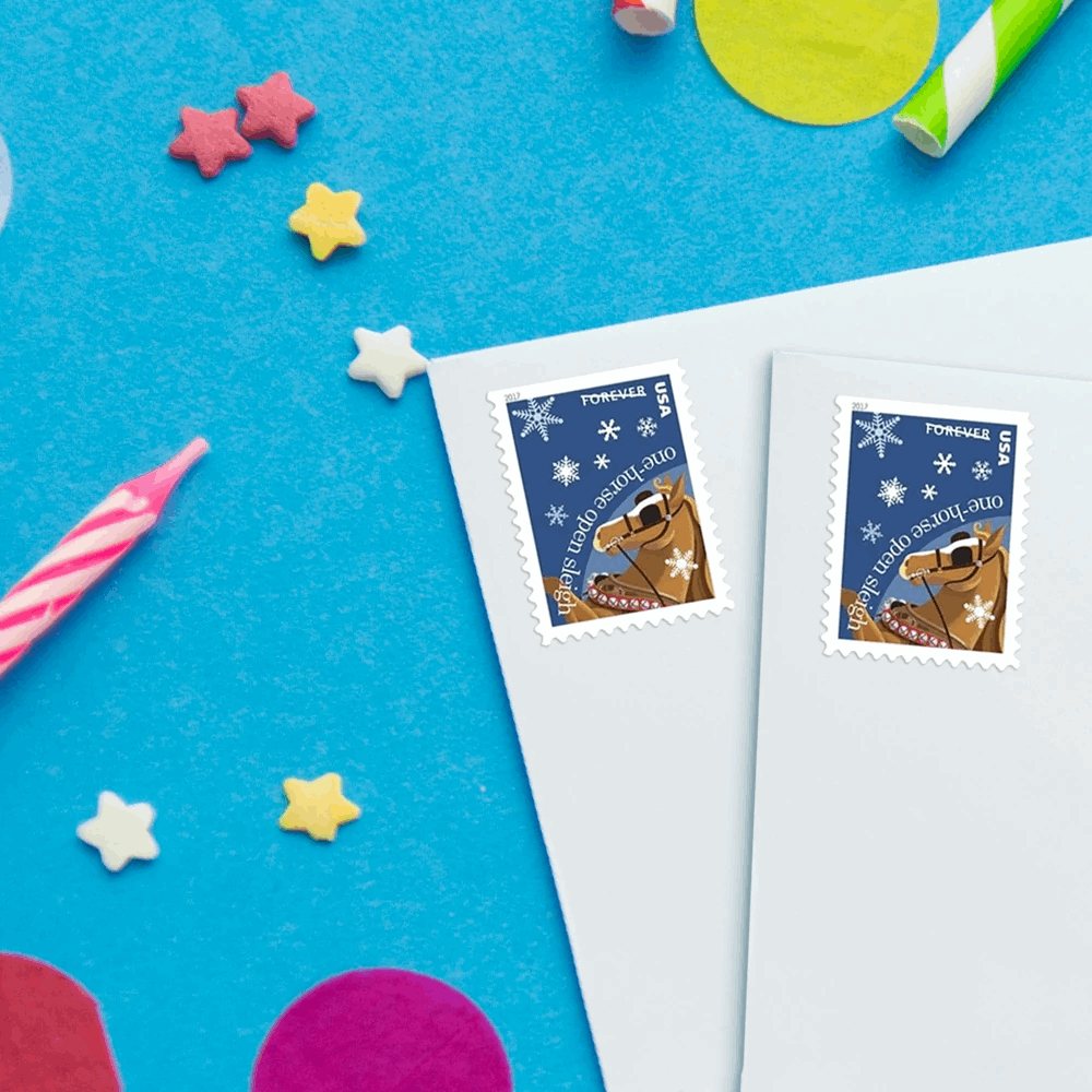 Postage Stamps Christmas Carols 100pcs - Forever
