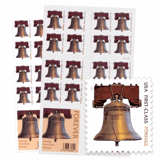 Stamps Liberty Bell (5 Sheet of 20) 100pcs - Forever