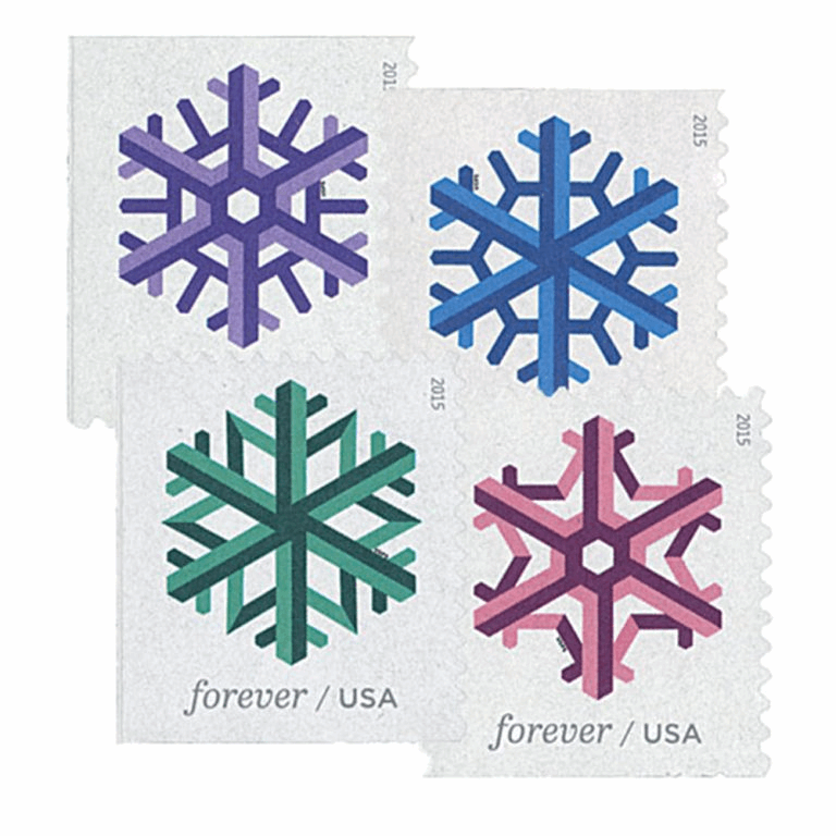 Geometric Snowflakes 5 sheets Of 100pcs - Forever