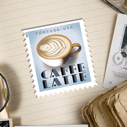 Coffee Forever Stamps 2021 (5 Sheet 100pcs) - Forever