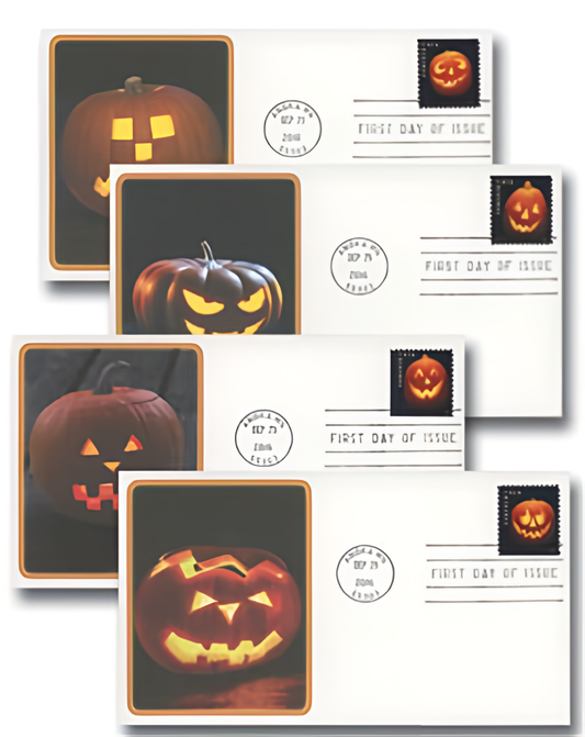 2016 Jack-o'-Lanterns Forever stamps