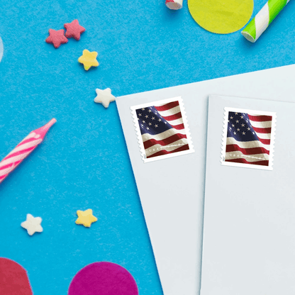 2017USA #5161 Forever Flag 1 Rolls-100 pcs - Forever