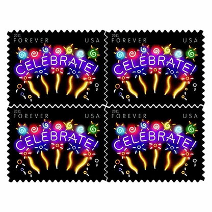 2011 Celebrate Forever Stamps 100pcs - Forever