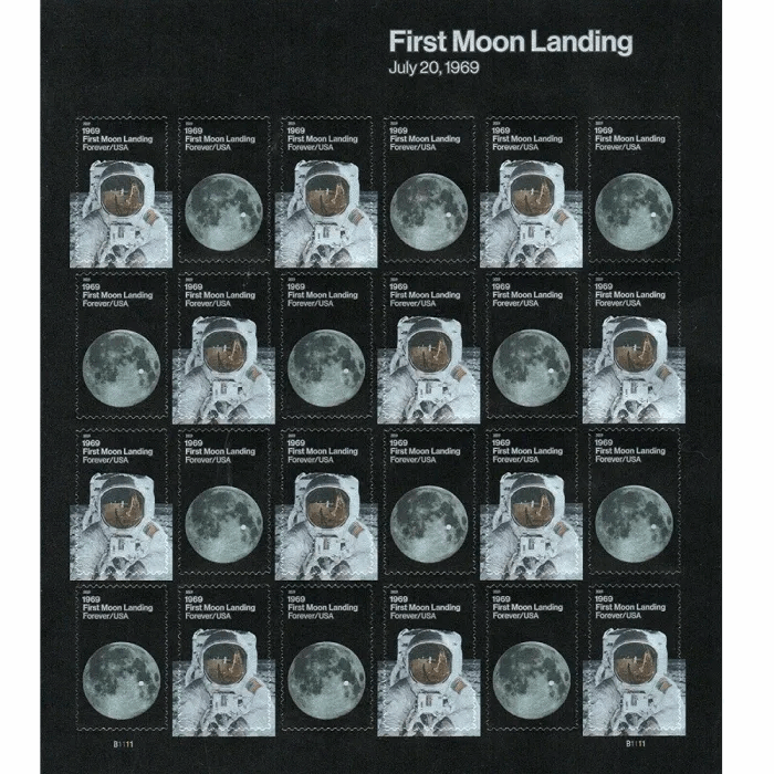 First Moon Landing 2019 - 510 Sheets /120 Pcs - Forever