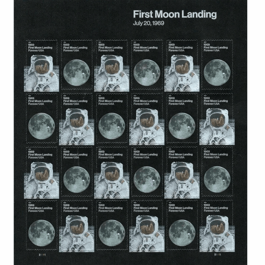 First Moon Landing 2019 - 510 Sheets /120 Pcs - Forever