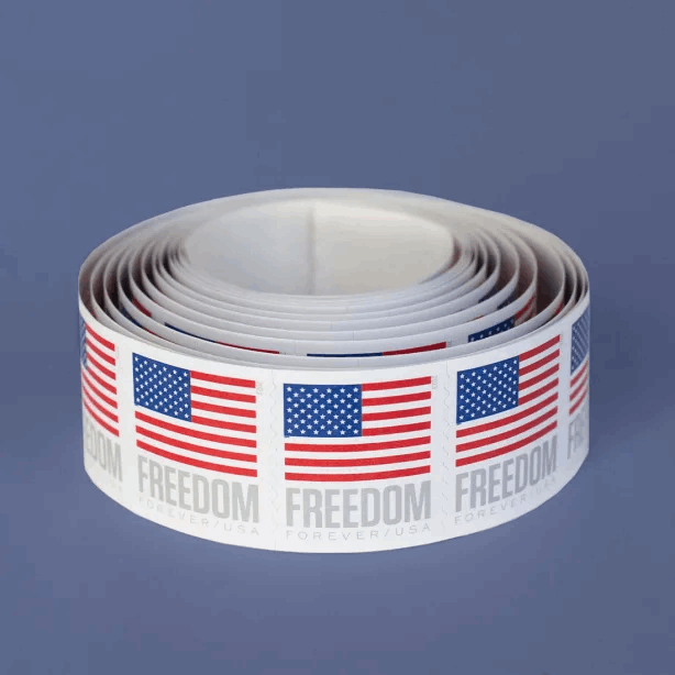 Flag 2023 - 1Roll / 100 Pcs - Forever