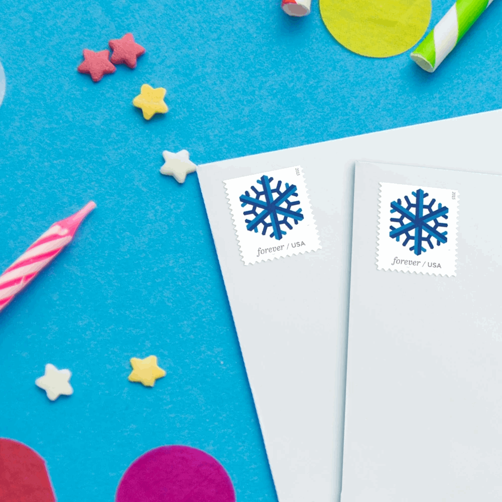 Geometric Snowflakes 5 sheets Of 100pcs - Forever