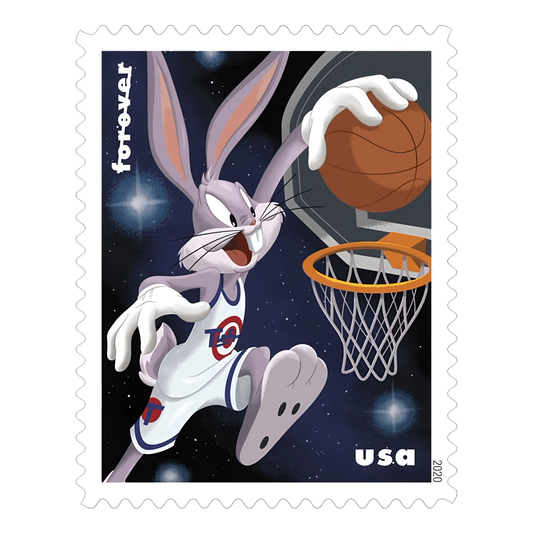 Celebrating Bugs Bunny Forever stamps