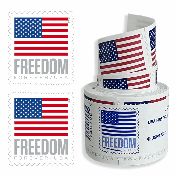 Flag 2023 - 1Roll / 100 Pcs - Forever