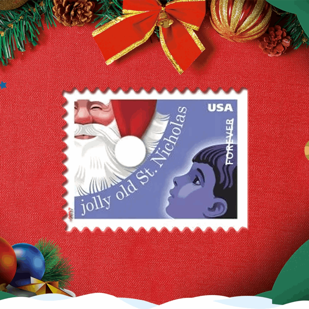 Postage Stamps Christmas Carols 100pcs - Forever