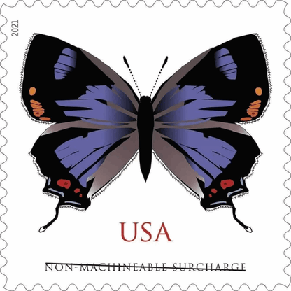 Colorado Hairstreak Stamps Butterfly Wedding Celebration Anniversary Flowers Party (100 Stamps) - Forever