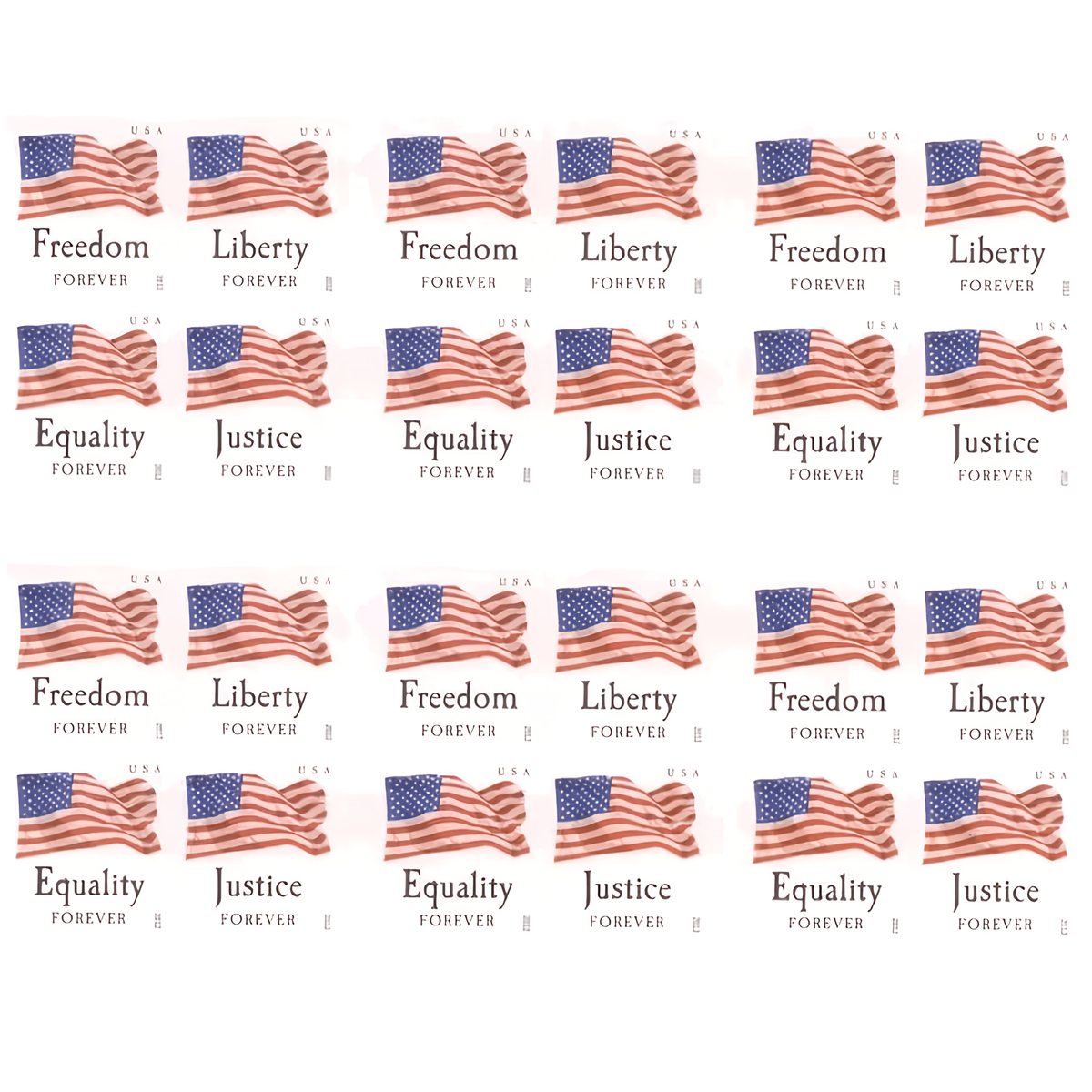 2012 Four Flags Forever stamps