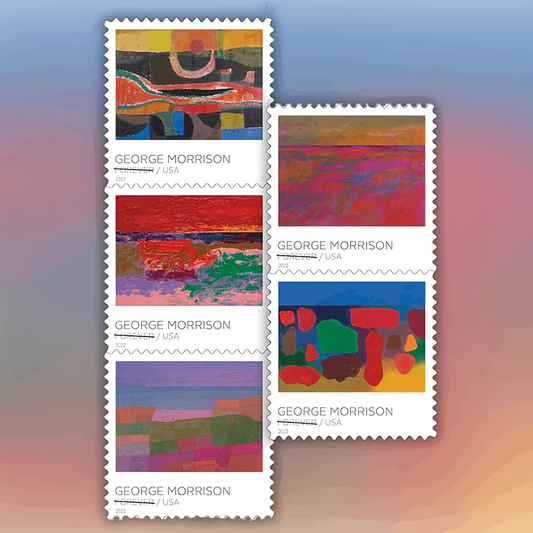 2022 George Morrison Forever stamps