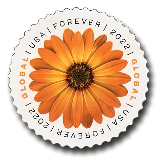 2022 Global African Daisy stamps