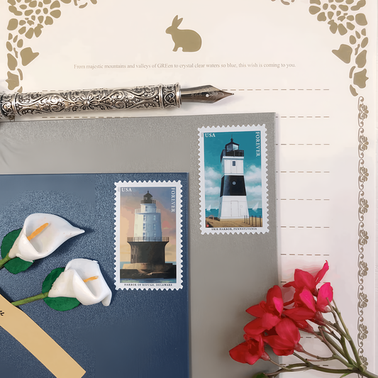 2021 Mid-Atlantic Lighthouses Forever stamps