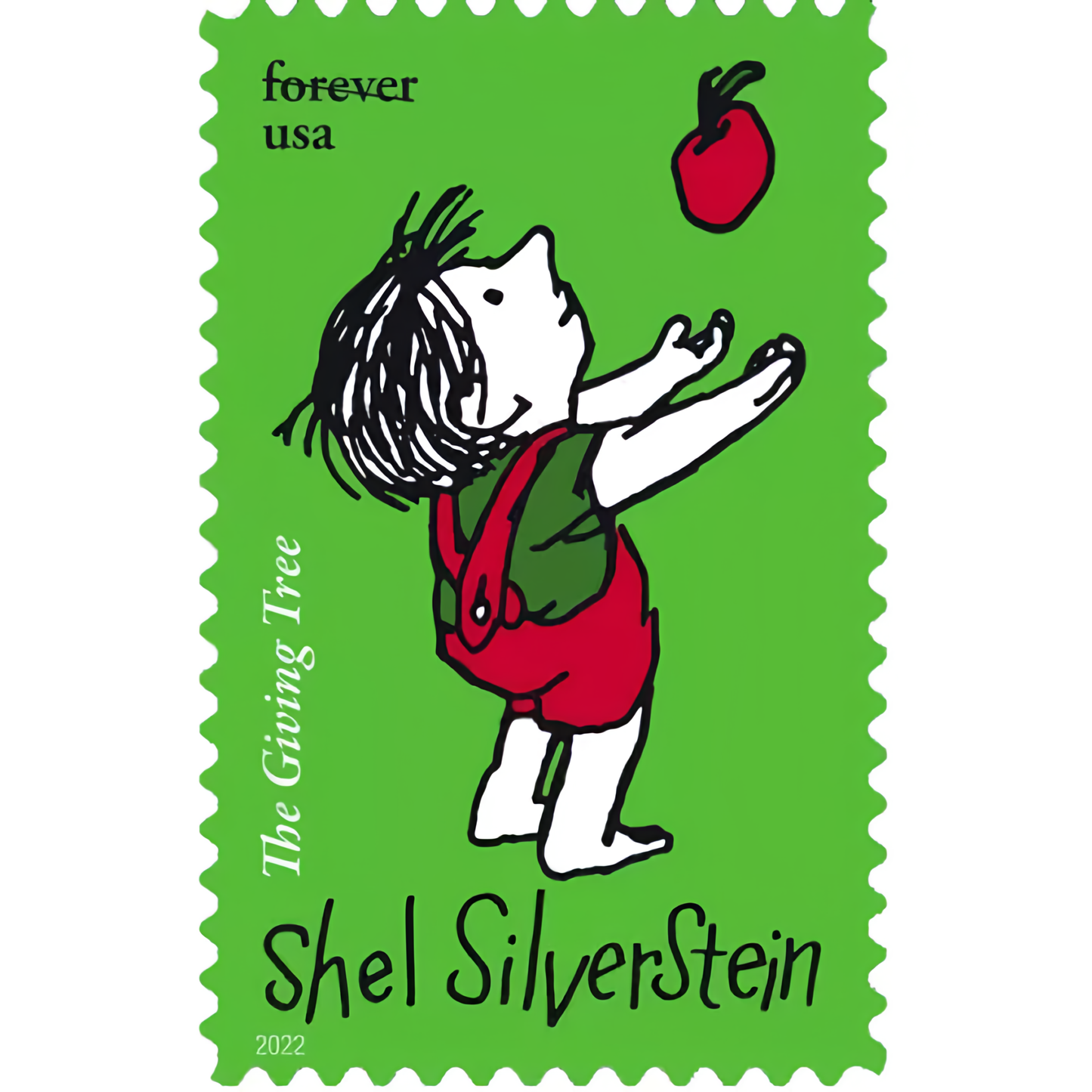 2022 Shel Silverstein Forever stamps