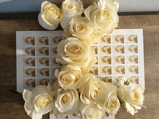 2011 Wedding Roses Forever stamps